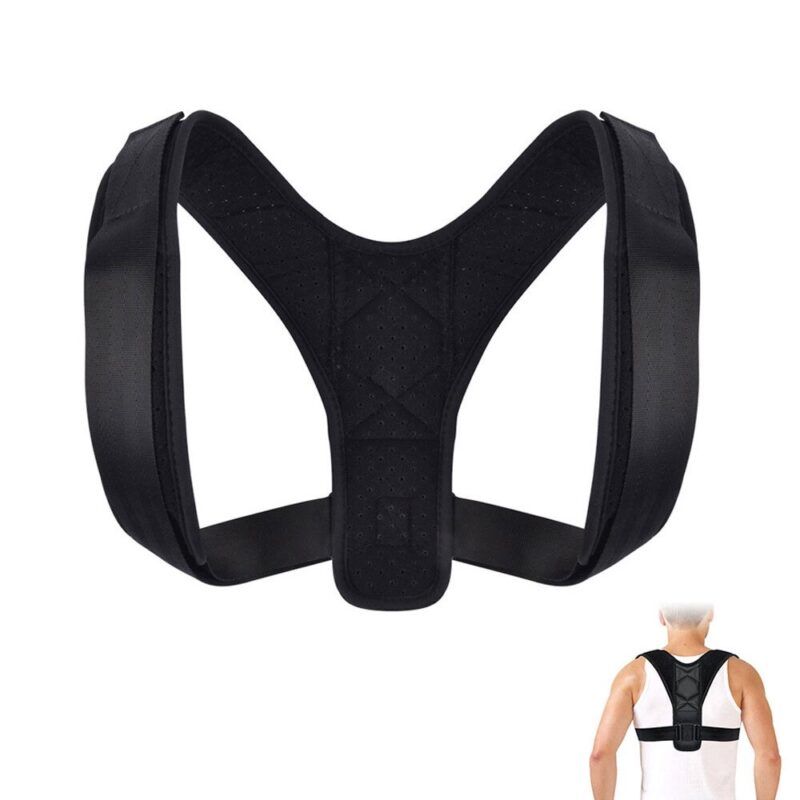 Ceinture de Correction du dos, pour adultes, enfants, femmes, hommes, correcteur de Posture, Anti-bosse - Image 5